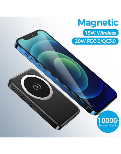 Power Bank 10000 mAh Magnetic Wireless